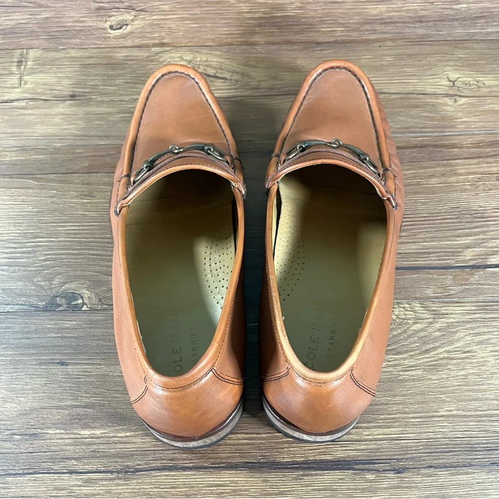 Cole Haan ‘Britton Bit’ Loafer Leather Slip-On‎ Shoes Men’s Size 9.5 Old Money